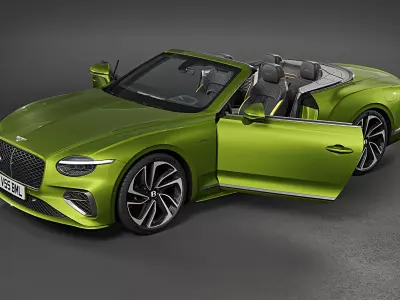 2025 Bentley Continental GTC Speed 3D model