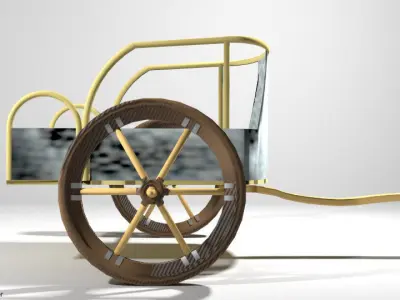 Chariot - Hittites 3D model