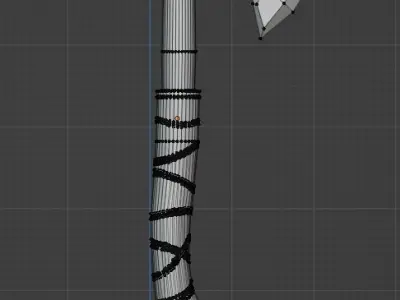 Axe - Stylized - Low Poly Low-poly 3D model