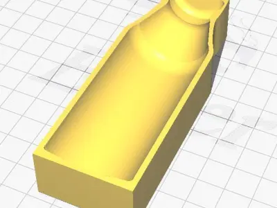 Bath bomb soap mould  3D model