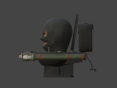 x SKIBIDI 3D model