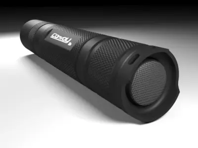 Flashlight Convoy S2 3D model