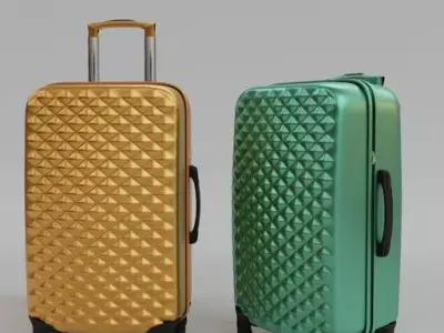 Suitecase mala de viagem 3D model
