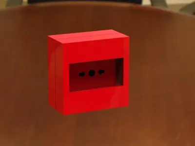 Fire Alarm 3D model 3D model