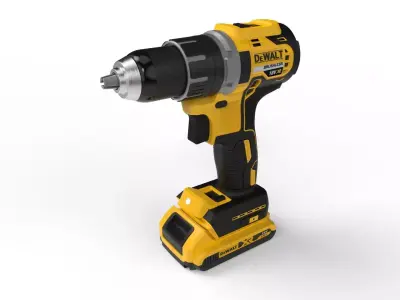 Cordless Drill DeWalt DCD791 3D model