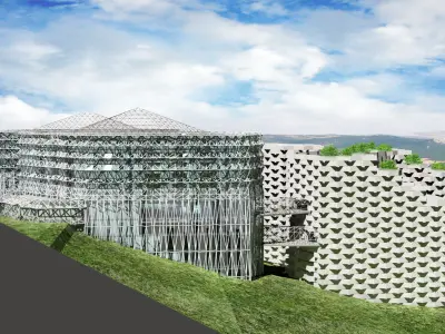 Five Star Hotel Exterior Lumion Ready Free 3D model