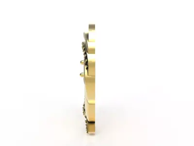 Mother and Daughter Pendant 3D print model