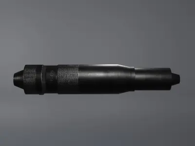 PBS-4 Russian Silencer Low-poly 3D model