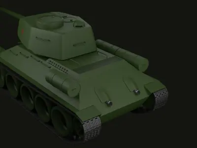 T-34 85 3D model