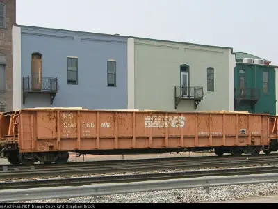 HO Norfolk Southern M-272 MOW Crosstie Gondola II 3D print model