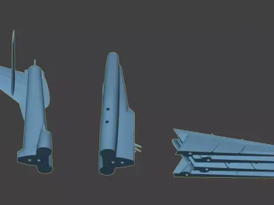 Ilyushin Il-40p 3D print model