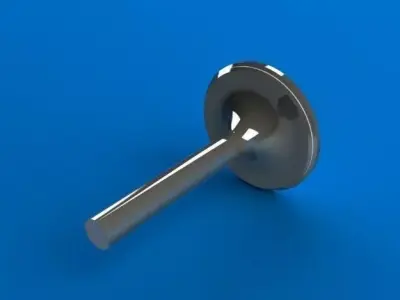 Valve metal pipe Free 3D model