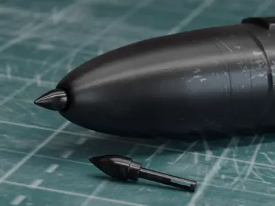 Huion Digital Pen 1060 Plus Low-poly 3D model