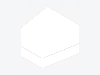 Furniture - Seating - Contemporary - Scoop - Foot Stool Low-poly 3D model