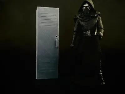 Custom Openable Locker 3D print model