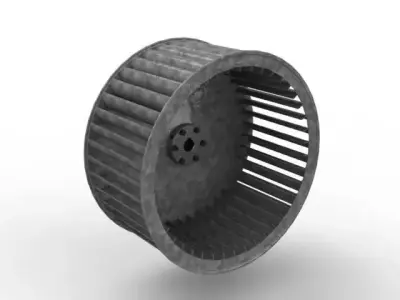 Fan Blower 2 Free 3D model