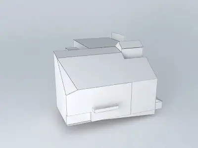 Berck Plage  Neptune Hotel Free 3D model