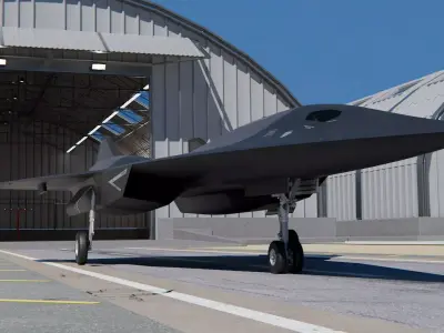 Lockheed Martin SR-72 3D model
