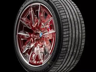 Michelin Pilot Sport 4 SUV 285 35 R21 105Y 220 A A 3D model