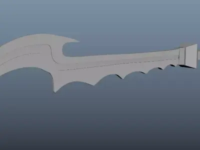 3d viking sword Free 3D model