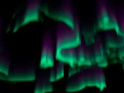 Aurora Borealis Volumetric For Blender 3D model