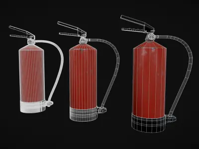 Fire Extinguisher 3D model purchase