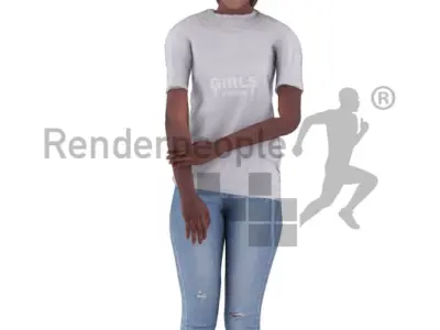 Tiffany Animated 005 Standing