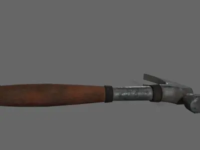 Hammer 1 Low-poly 3D model purchase