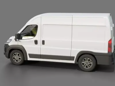 Fiat e-Ducato Panel Van L2H2 2024 3D model