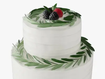 Wedding Cake 03 3D model