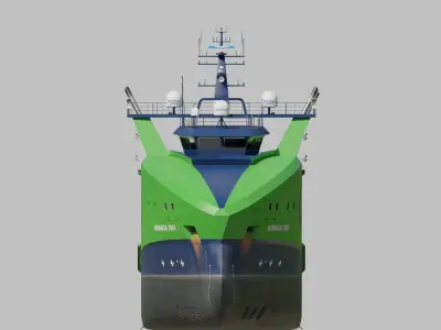Armada 7801 Offshore Supply Ship 3D model