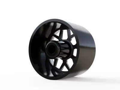 MOTO METAL BANSHEE WHEEL 3D MODEL 3D model