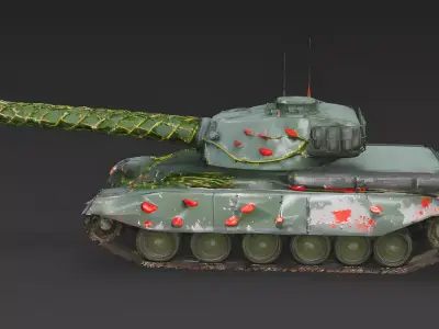 Valentine Vanguard Tactical Truck 3D Model Low-poly 3D model