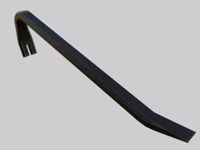 Crowbar Low-poly 3D model purchase