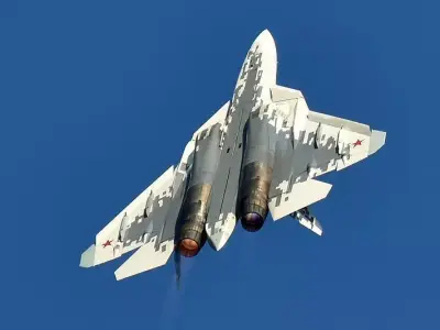 Sukhoi Su-57 3D model shop