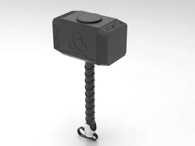 Thor hammer 3D model