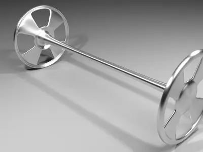 Metal Wheel 2 3D model