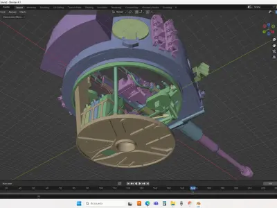 Panzer VI Tiger turret 3D model