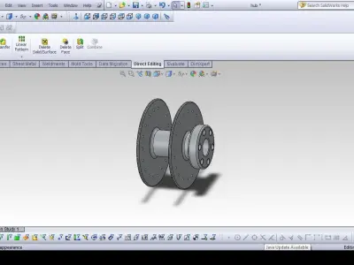 26 mountain bike wheel Free 3D model