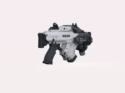 Night City Weapons 3D model