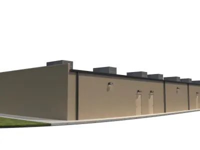 Retail-075 Retail Store 3D model