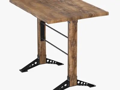 Horeca statafel - Graz hoog 3D model