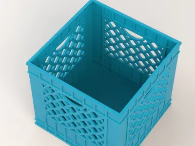 Milk Crate 3D model purchase