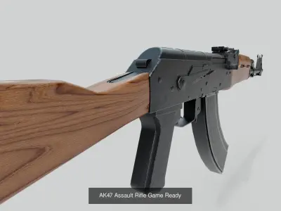 AK47 Assault Rifle Game Ready Pack