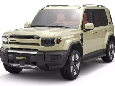 2026 Chery ICAUR V27 with Interior 3D model