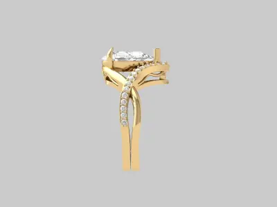 Wedding Ring  3D print model 237