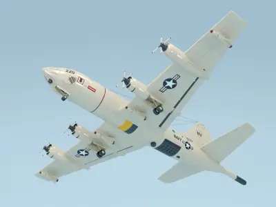 Plane 07 3D model