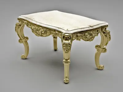 Classical Antique Table 3D model
