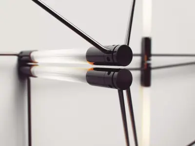 Meta Wall Lamp Free 3D model