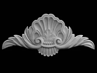 Ornament decorative shell 3D model